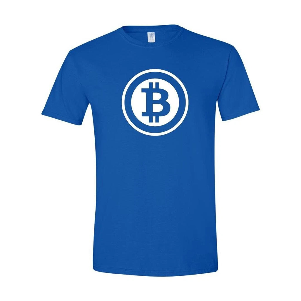 Bitcoin Logo Crypto Symbol Tshirt Cryptocurrency Tee Print DTF T-Shirt S/5XL