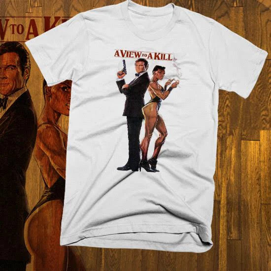 Grace Jones View To A Kill Bond T-Shirt, 007, spy movie, all sizes, soft cotton