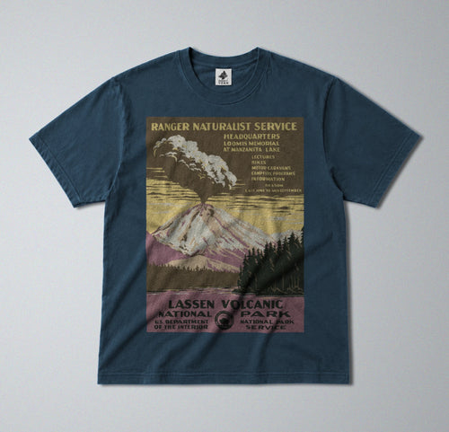 100% Cotton Tee - Regular Fit - Unisex - Lassen Volcanic National Park - USA