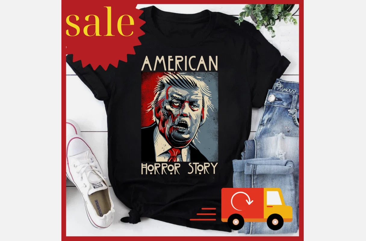 Donald Trump American Horror Story Vintage Zombie T-Shirt