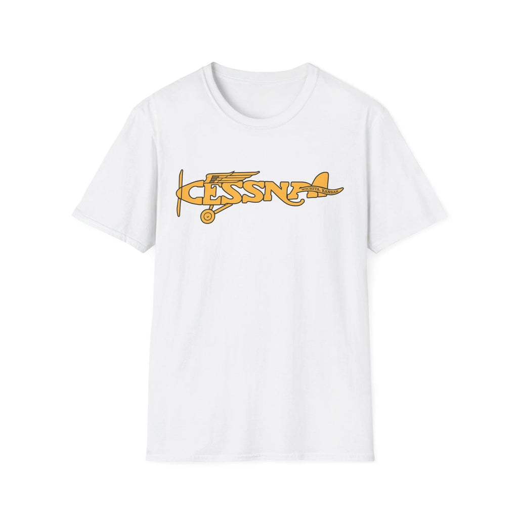 Vintage Cessna Aircraft Logo T-Shirt | Retro Airplane Tee