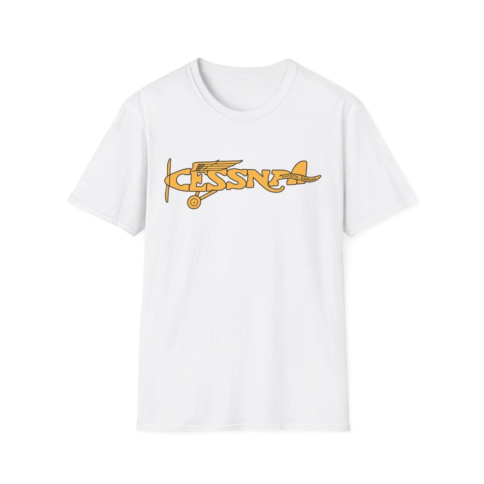 Vintage Cessna Aircraft Logo T-Shirt | Retro Airplane Tee