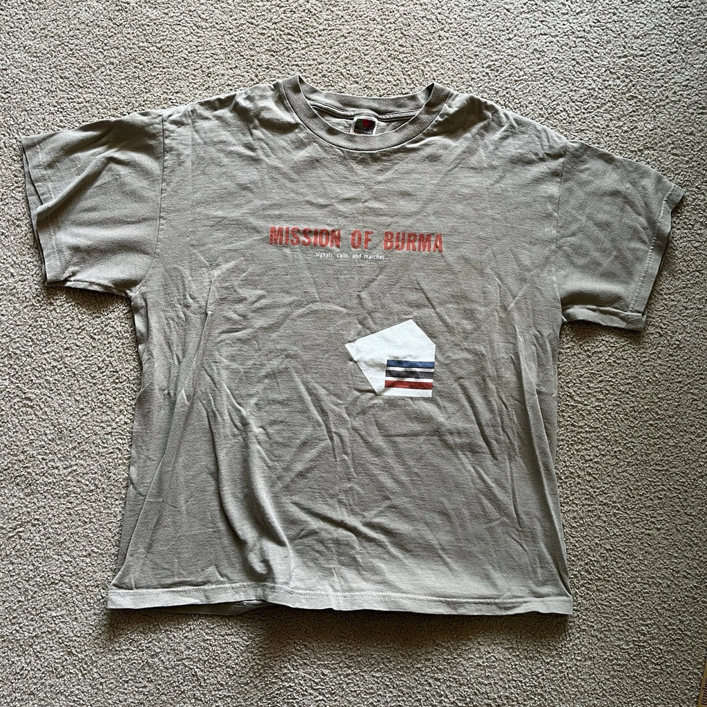 Mission Of Burma Signals, Calls, And Matches Vintage Tour Shirt XL