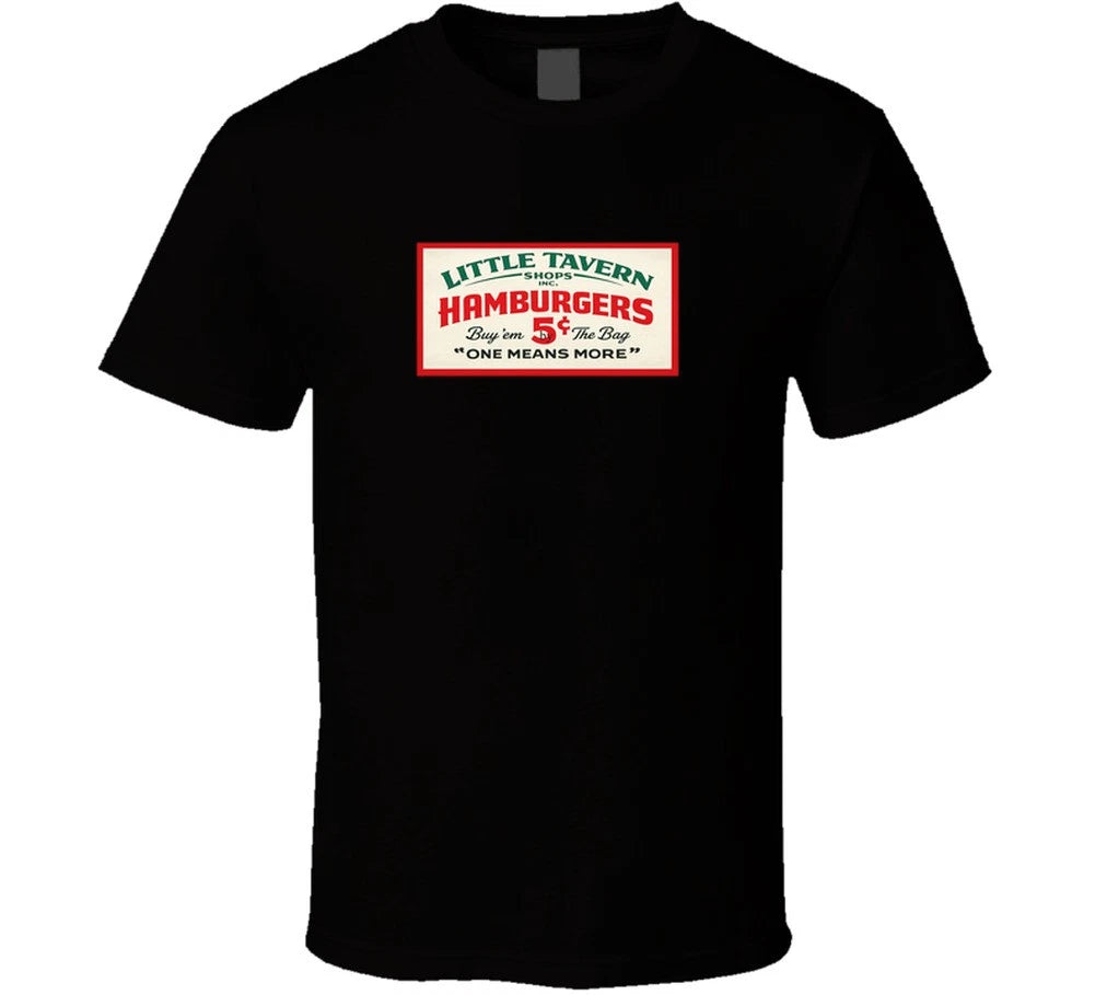 Little Tavern Shops Hamburgers Baltimore Nostalgia T Shirt
