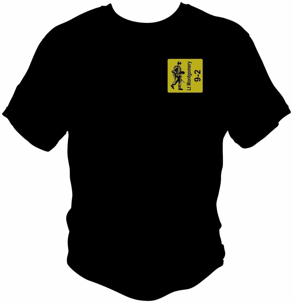 ASL Advanced Squad Leader Personalized US Leader SMC Counter T shirt WWII