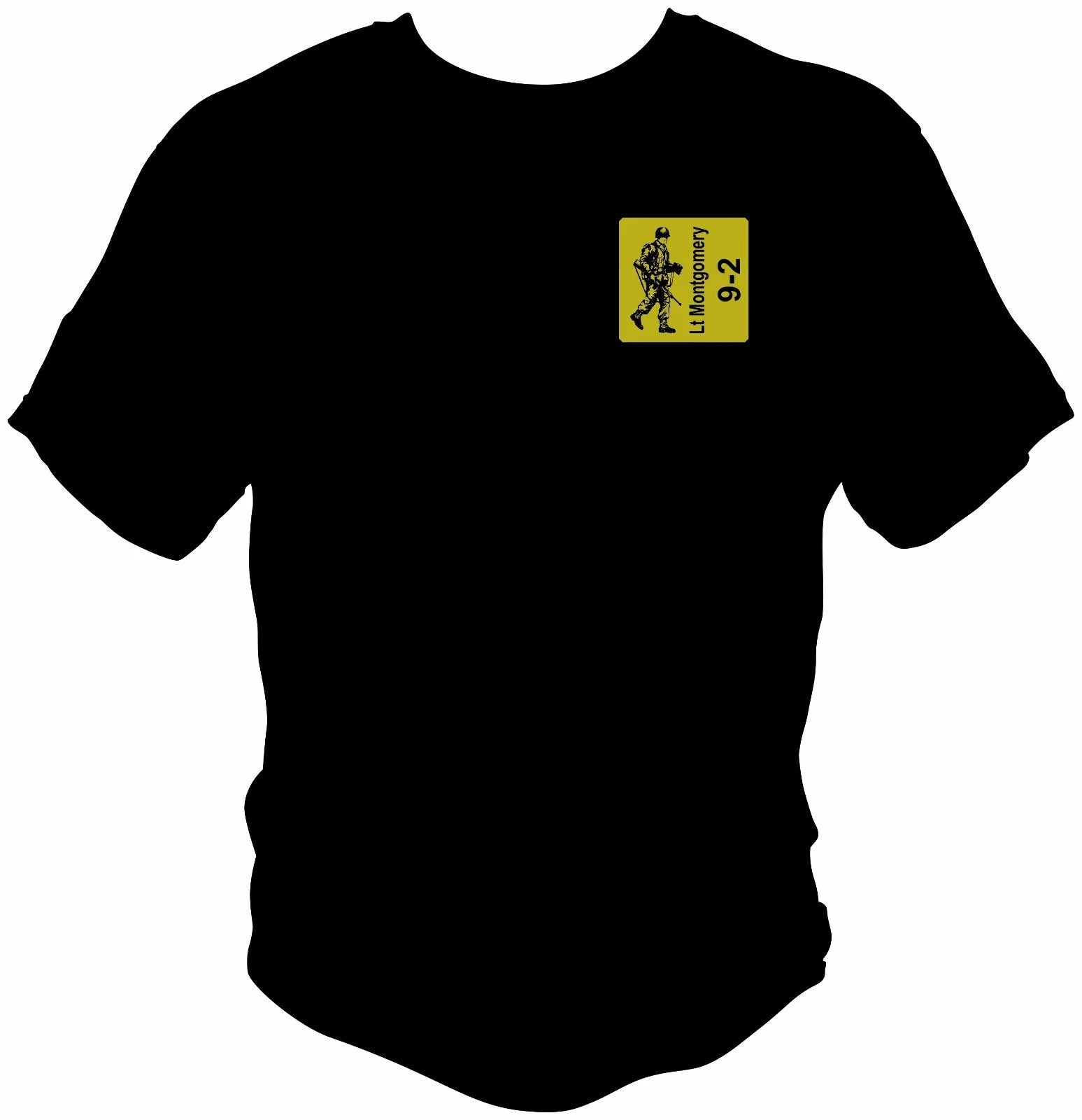 ASL Advanced Squad Leader Personalized US Leader SMC Counter T shirt WWII