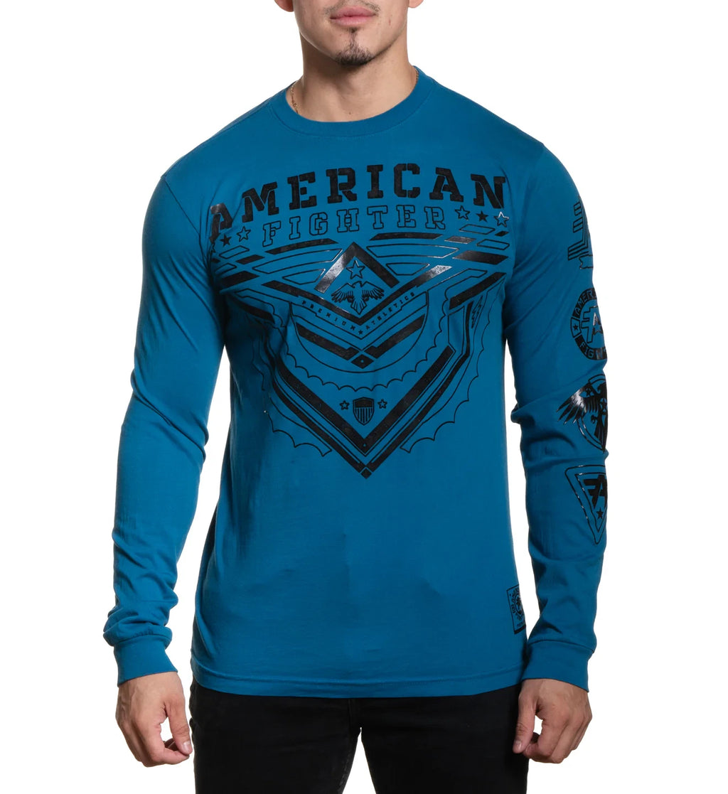 American Fighter Men's L/S T-shirt Barnhill