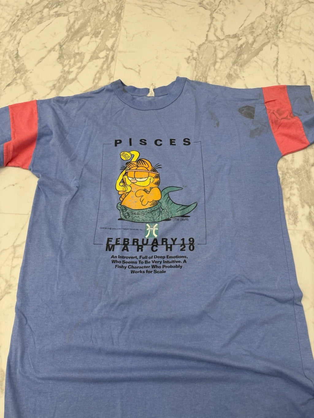 Vintage T Shirt Garfield