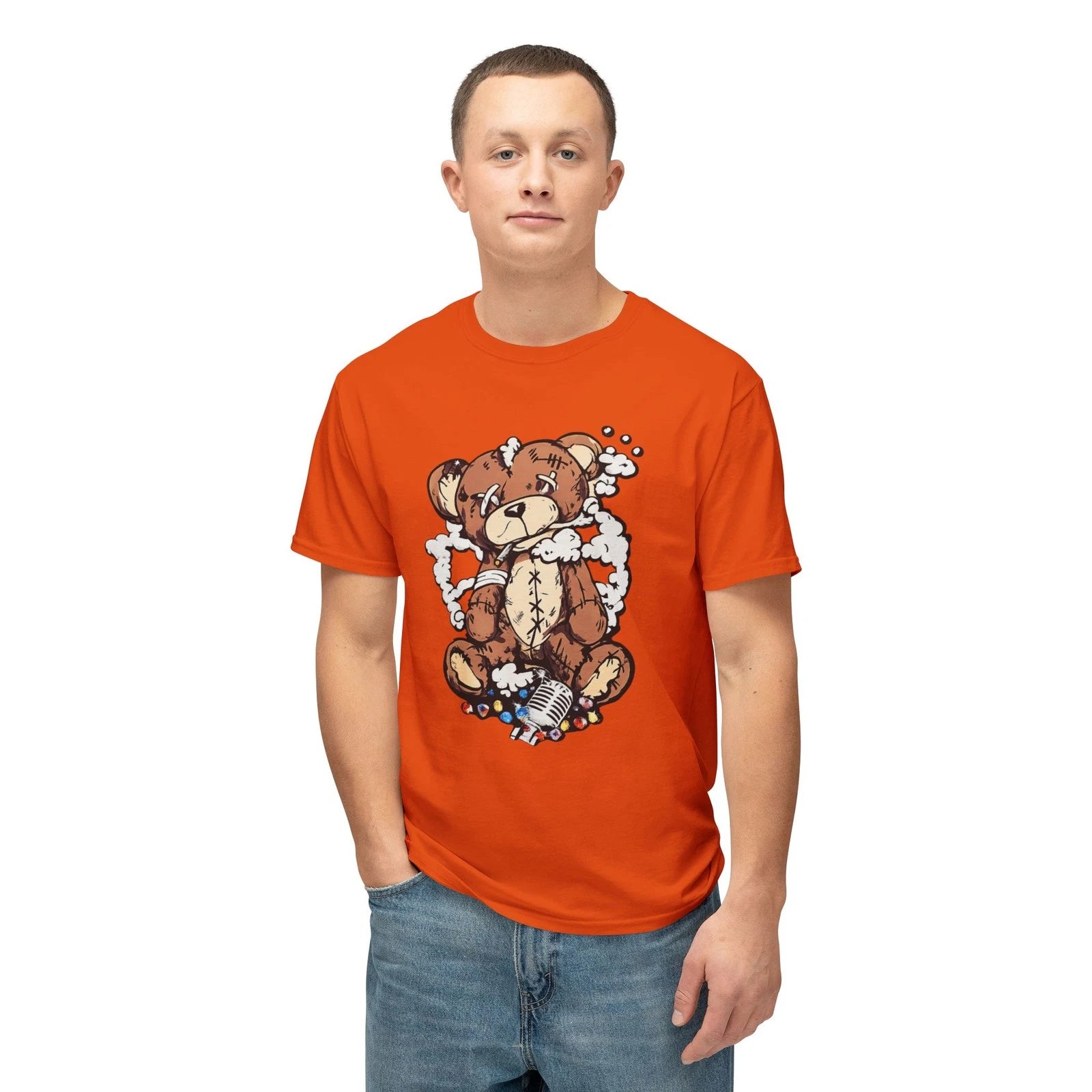 Teddy Bear Bubble Bath T-Shirt Cute Plush Bear