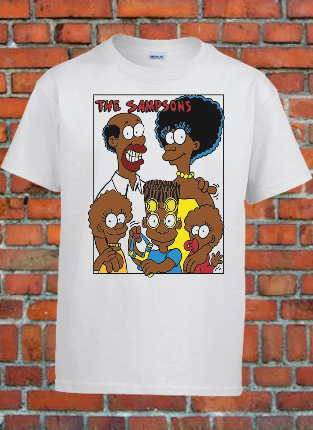 Bootleg Black Bart  - the Sampsons 90s Graphic Tee
