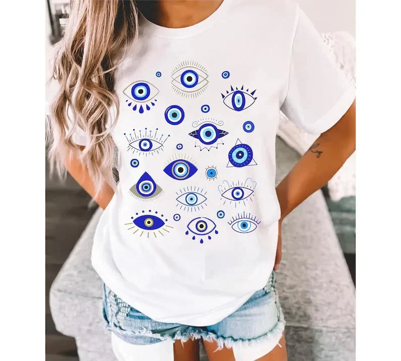 Evil Eye T-Shirt, Greek, Turkish Tee
