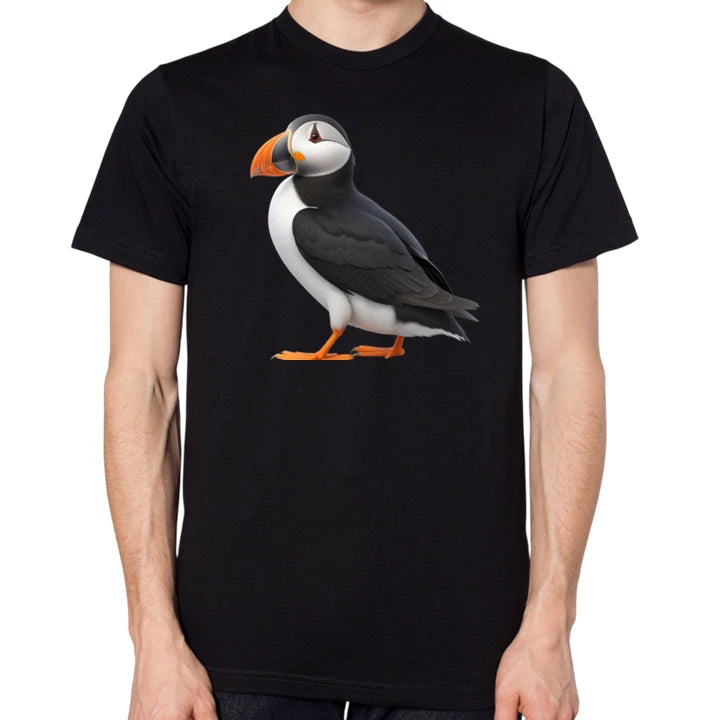 Puffin Bird T-Shirt Men Women Unisex Top