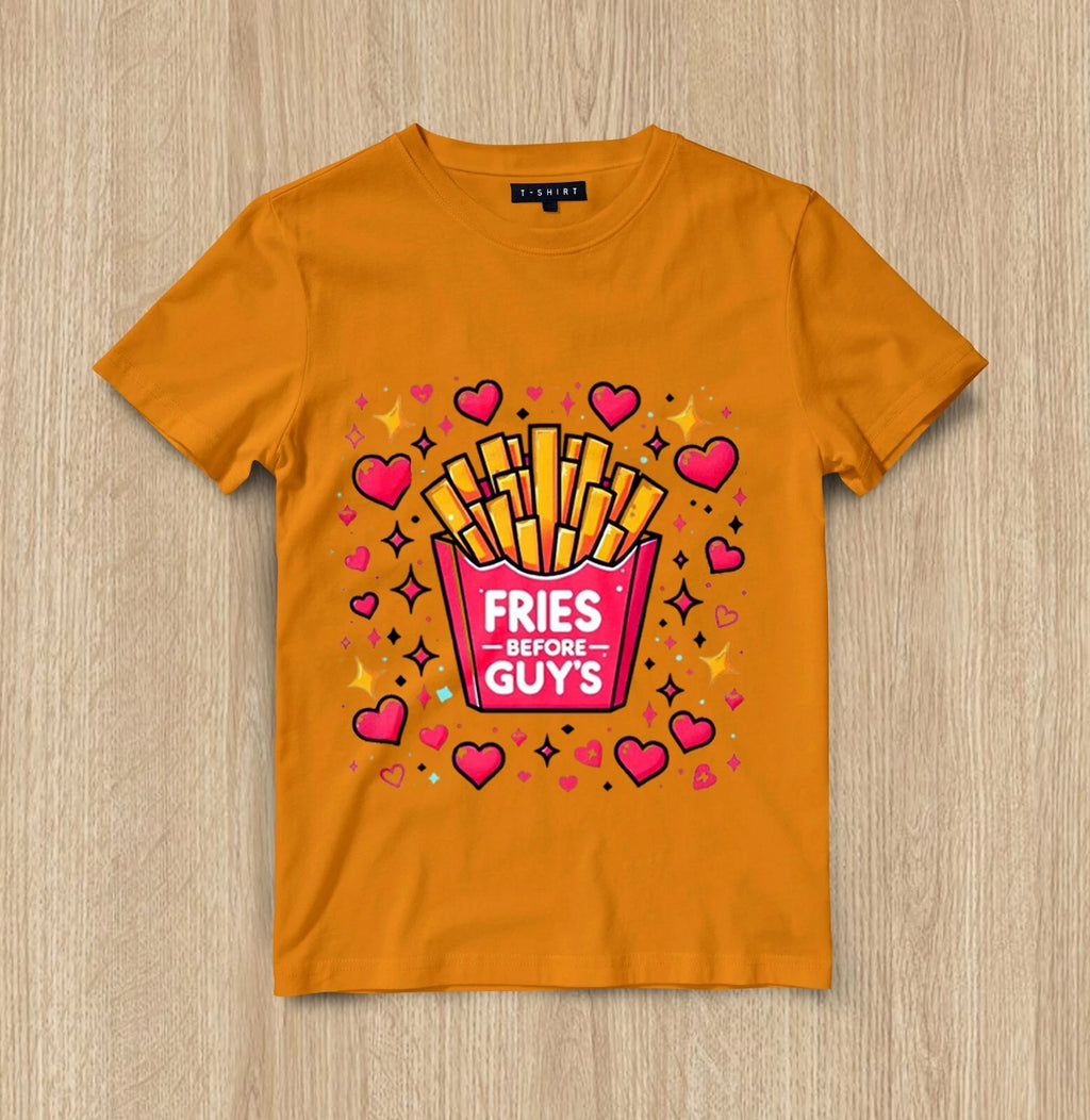 Custom Fast Food Obsession Graphic T-shirt Design Unisex Jersey Short Sleeve Tee