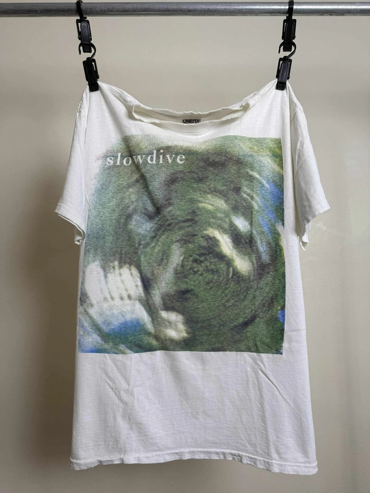 1990 Slowdive ‘Slowdive EP’ Vintage T-shirt Reprint