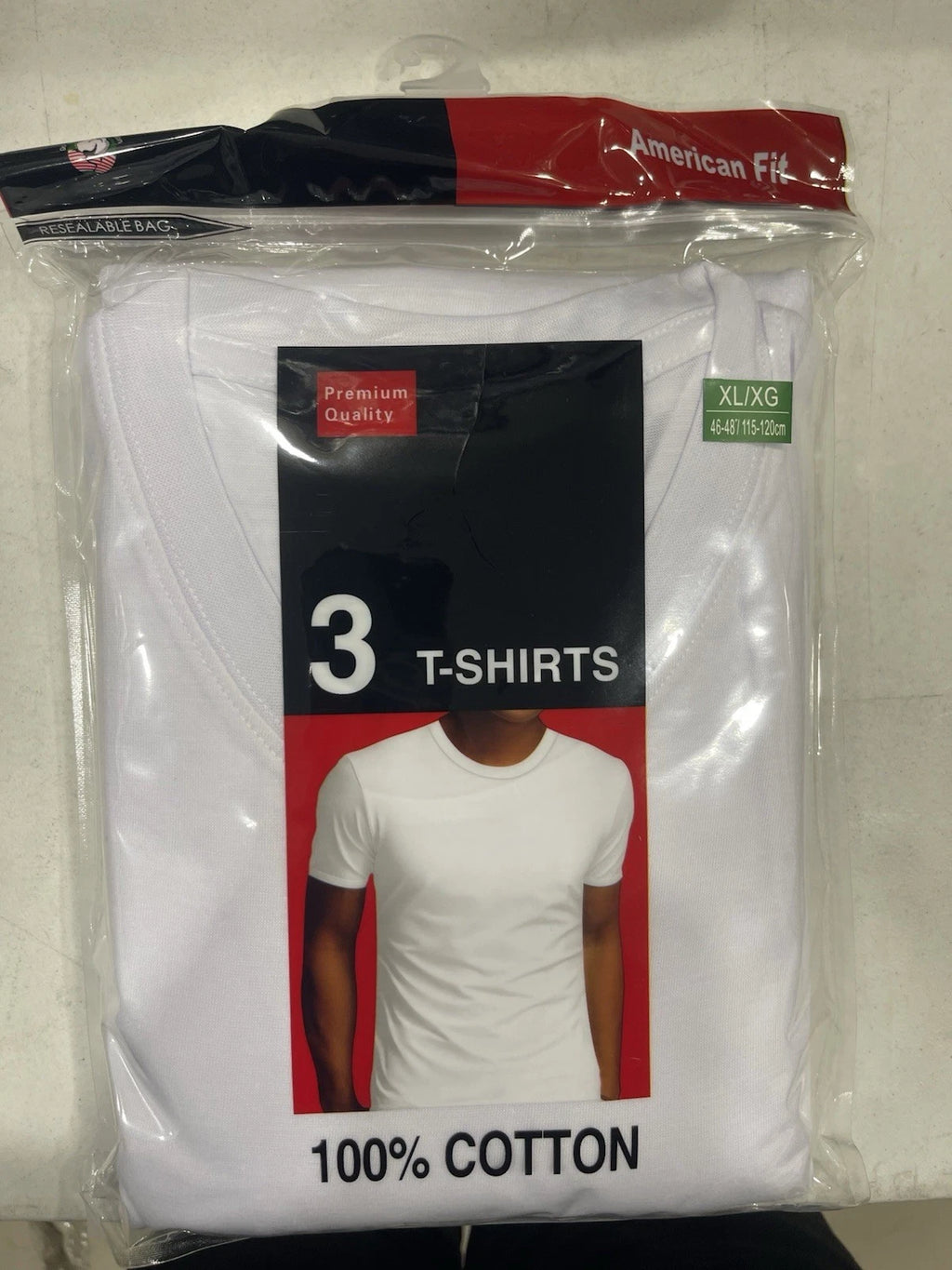 Giovanni 3 Pack T-shirt White Men’s All Sizes Available