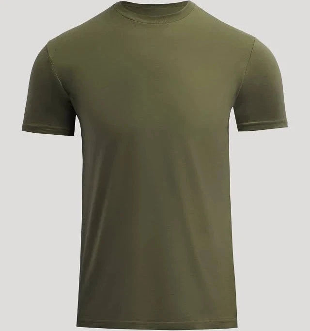 True Classic Classic Navy Green Crew Neck T-Shirt New
