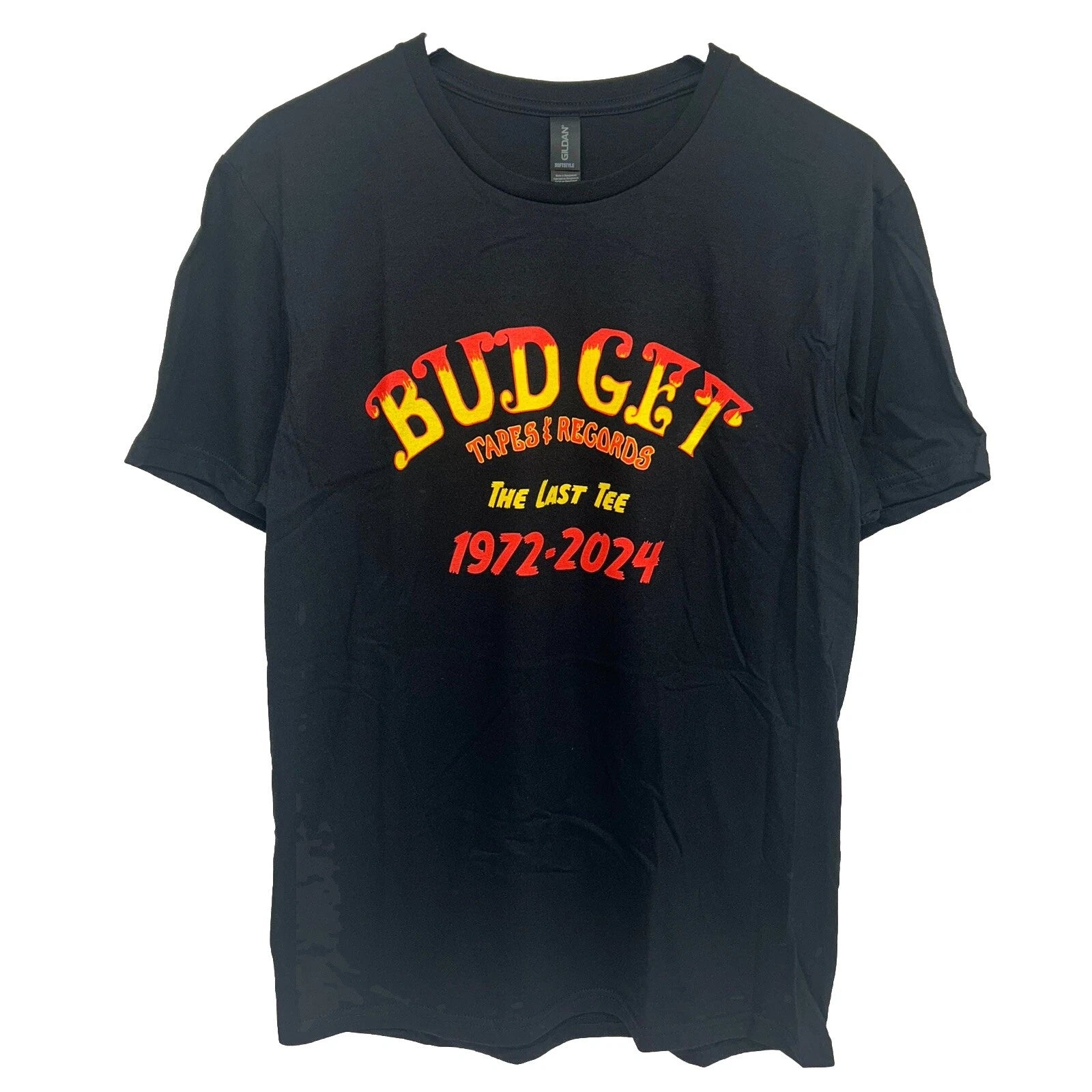 Budget Tapes and Records T-shirt The Last Tee 1972-2024 Charleston, WV - M L  XL