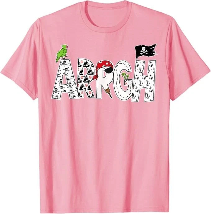 Fun ARRGH Pirate Style Pirate Costume ARGH Pirate T-Shirt