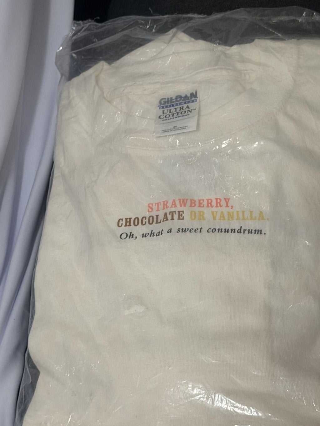 Starbucks Gildan Ultra Cotton Heavyweight  T-Shirt White Preshrunk M Men's