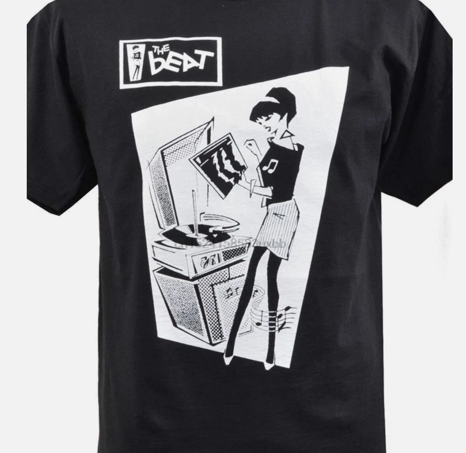 vtg The Beat band English T-shirt Black unisex Tee all Sizes S-5Xl