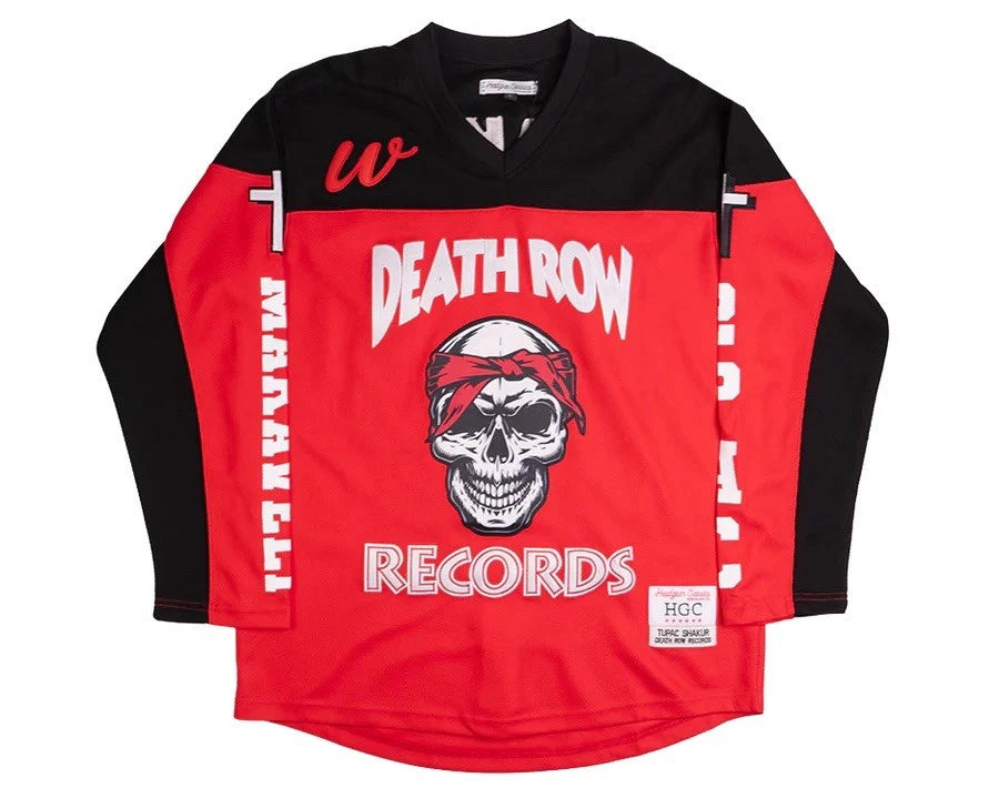 Headgear Classics Death Row Records Hockey Jersey *New With Tags*Free Shipping*