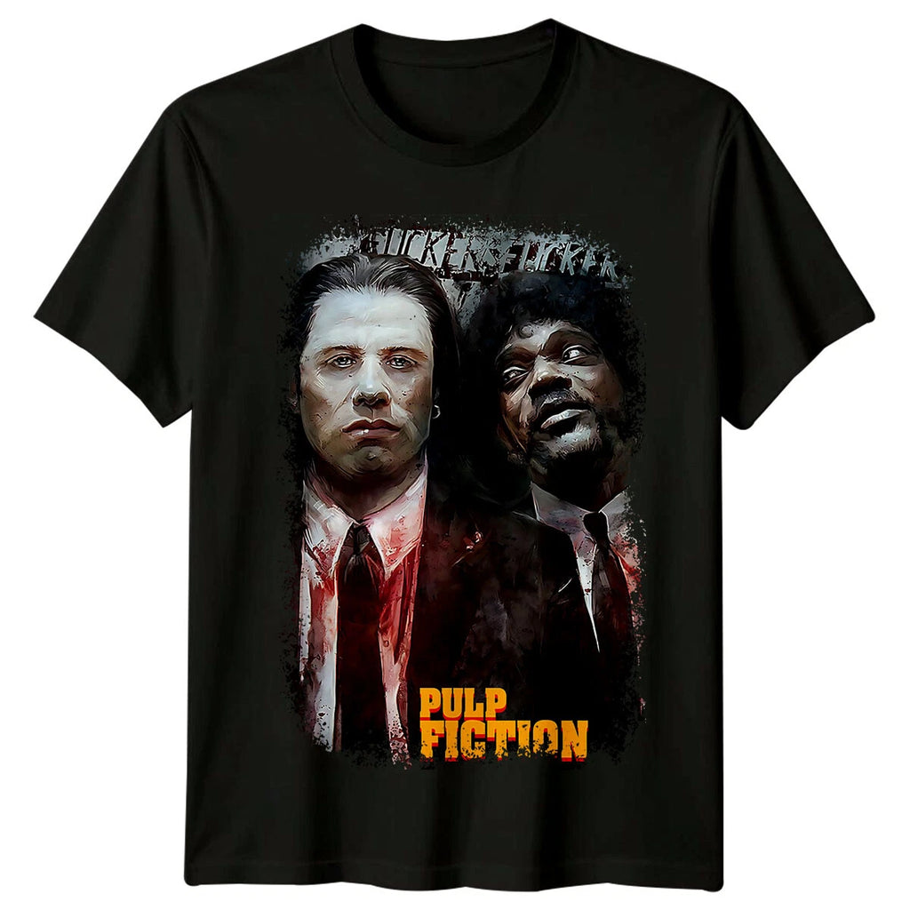Pulp Fiction (1994) Movie Poster Inspired T-Shirt Retro Tee Unisex