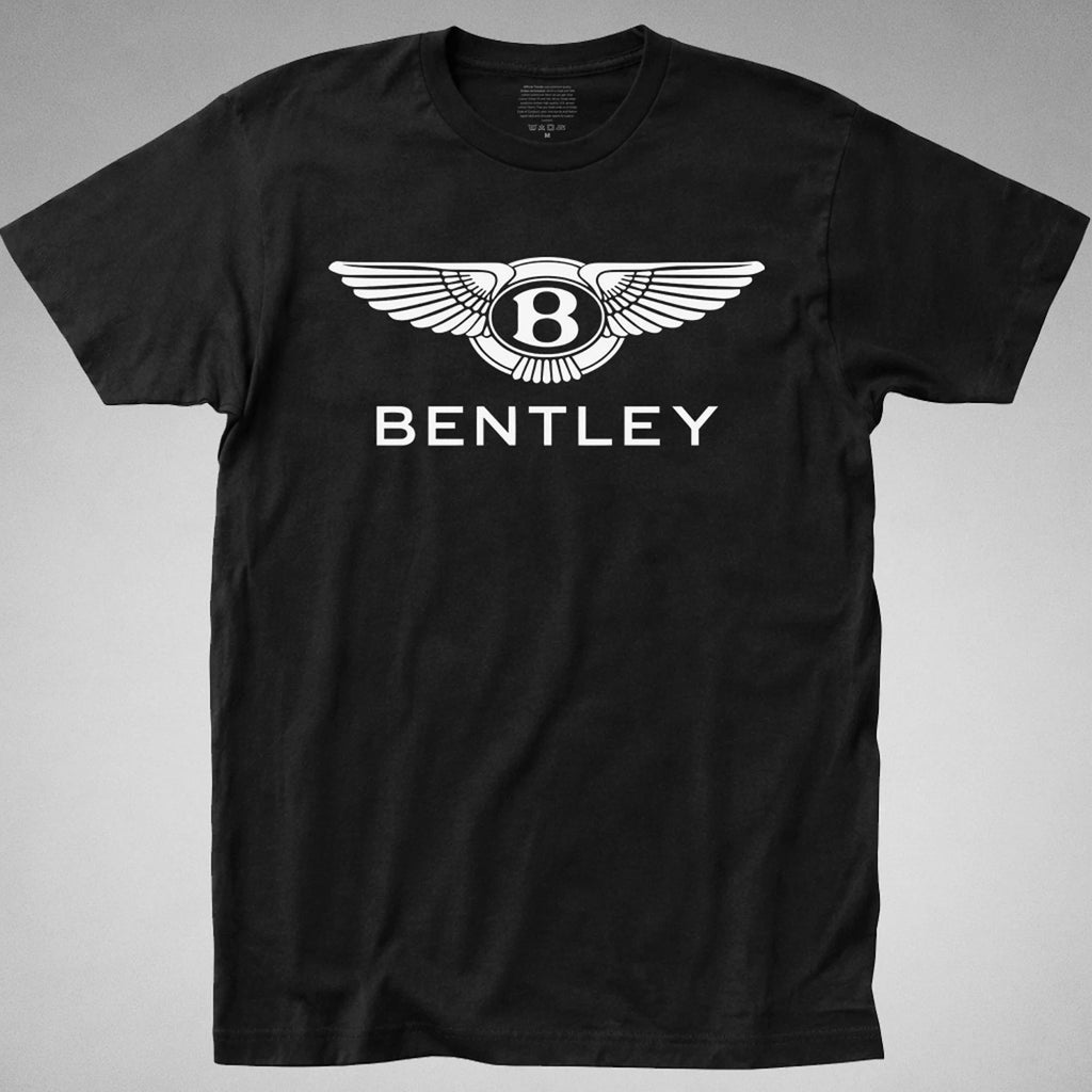 BENTLEY T-SHIRT tee auto automotive car logo W12/V8 Spur Continental GT Bentayga