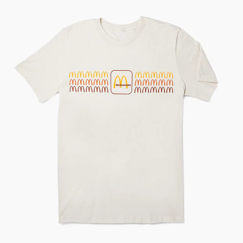 McDonald's Arches Retro Packaging T-Shirt Tee - 2XL - 2X Large Size - NEW