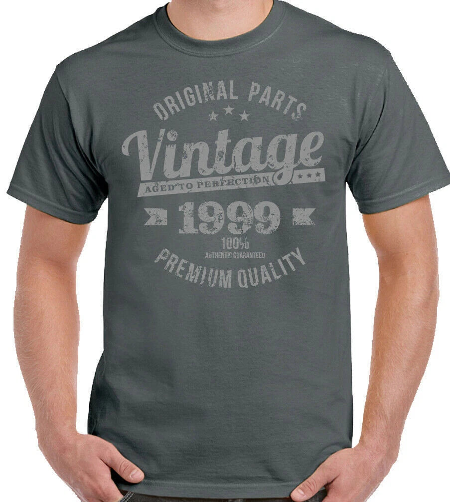 27th Birthday T-Shirt 1999 Mens 27 Year old Gift Vintage Year Premium Quality