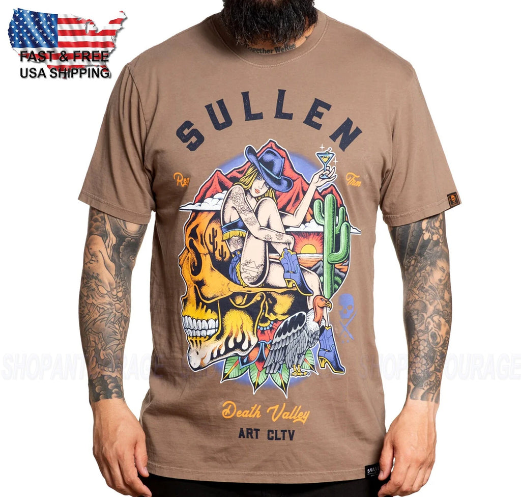 Sullen Art Collective Death Valley Premium SCM5701 T-Shirt Per Uomo