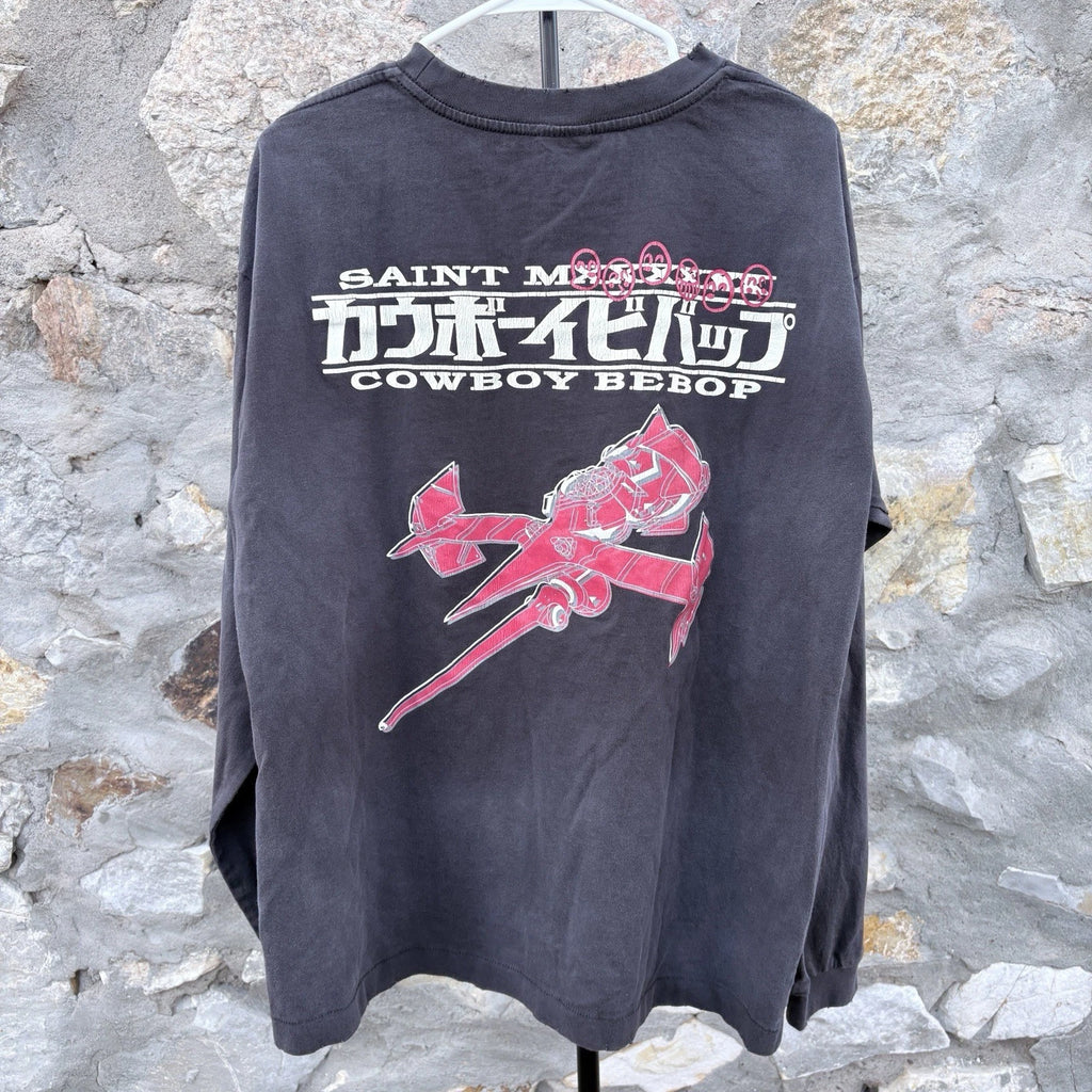 Saint Micheal Cowboy Bebop Long Sleeve shirt large anime vintage tee