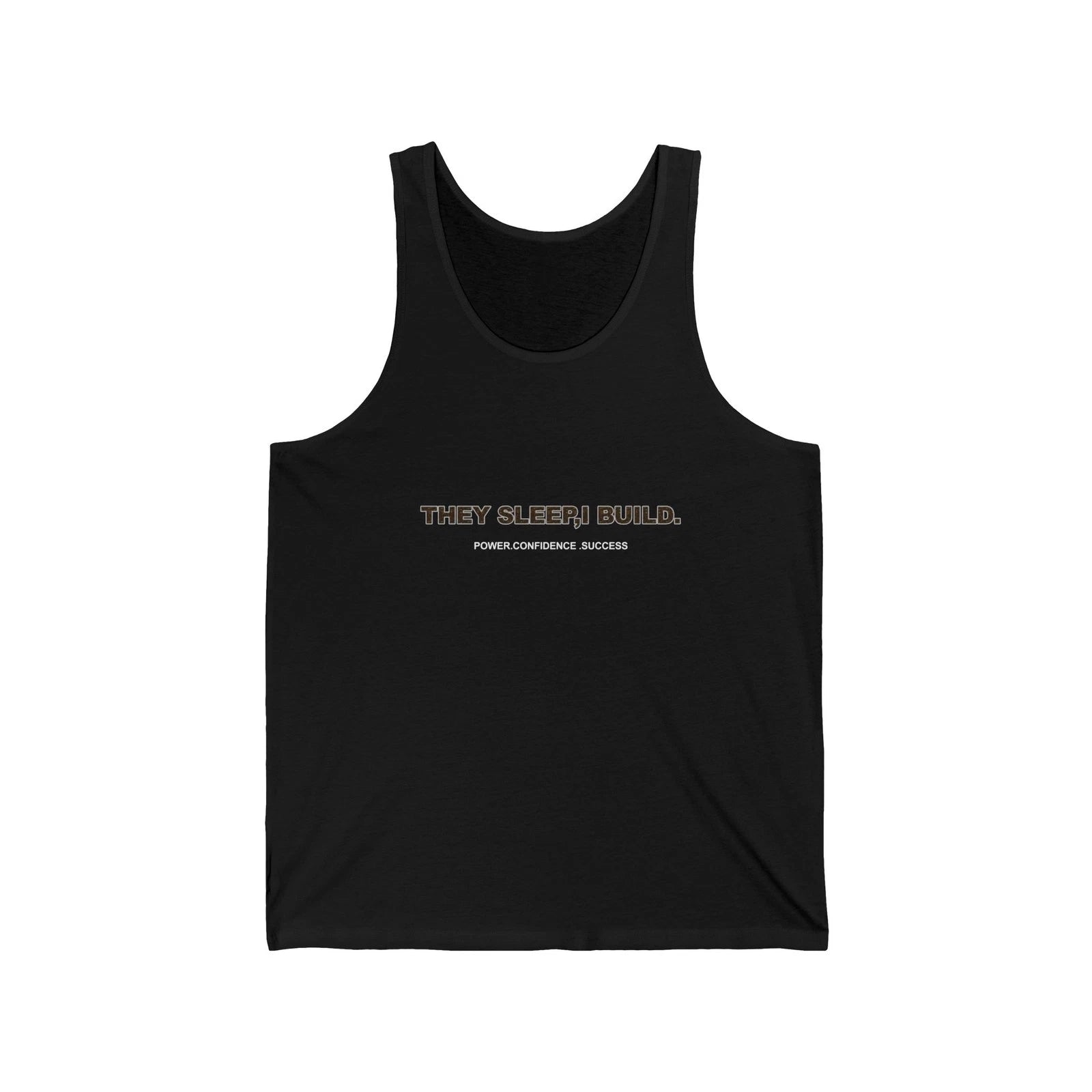 BUILDING SUCCESS Tank | Construction Motivational Graphic