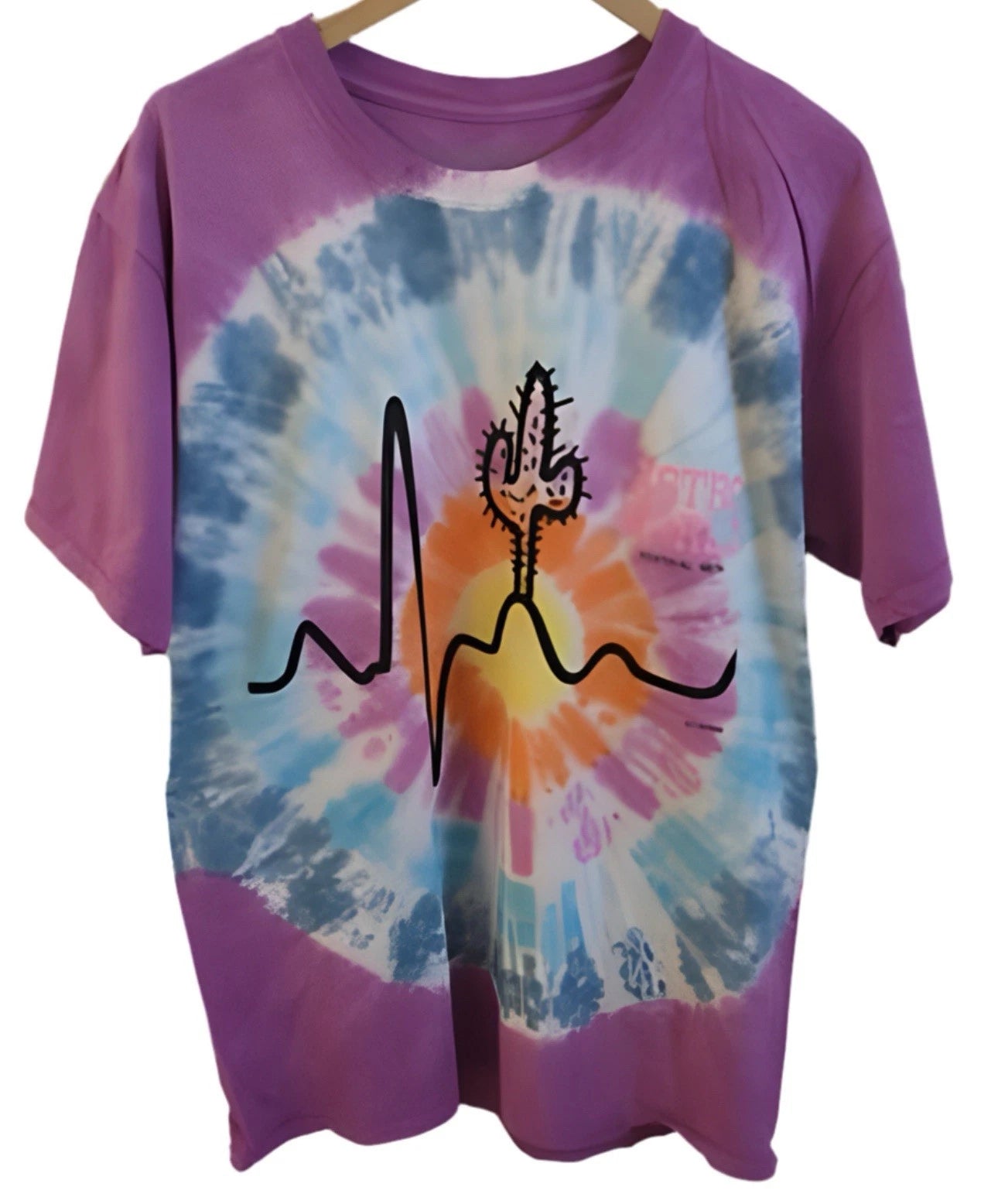 Travis Scott Pulse Felling Alive Tee -Tie Die-Authentic Size Small ✅