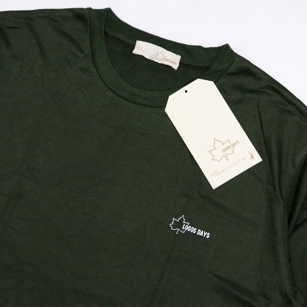 New LOGOS DAYS Outdoor Men s Simple Casual Short Sleeve T shirt