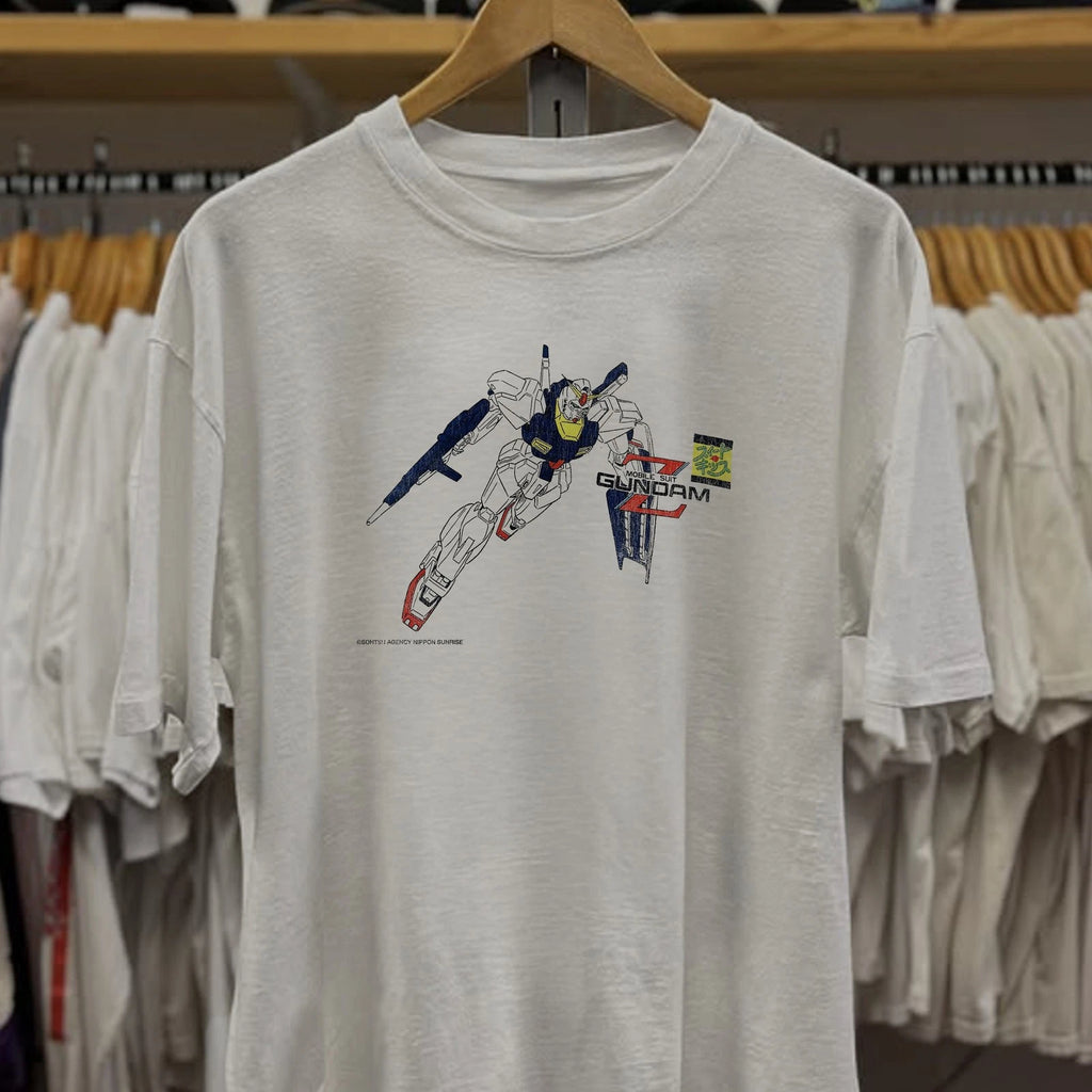 1979 Gundam Mobile Suit Promo T-Shirt White XXL