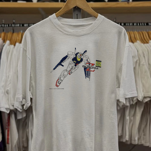 1979 Gundam Mobile Suit Promo T-Shirt White XXL