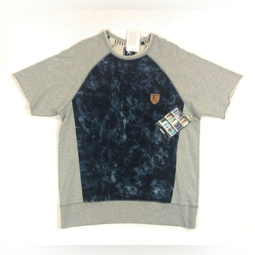 PRPS Wounded Knee Shirt - XL - Short Sleeve Black / Yellow - Y2K Cotton Shirt