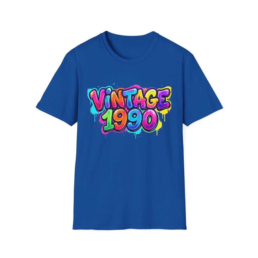 Vintage 1990 T-Shirt | Retro Graffiti Year Design