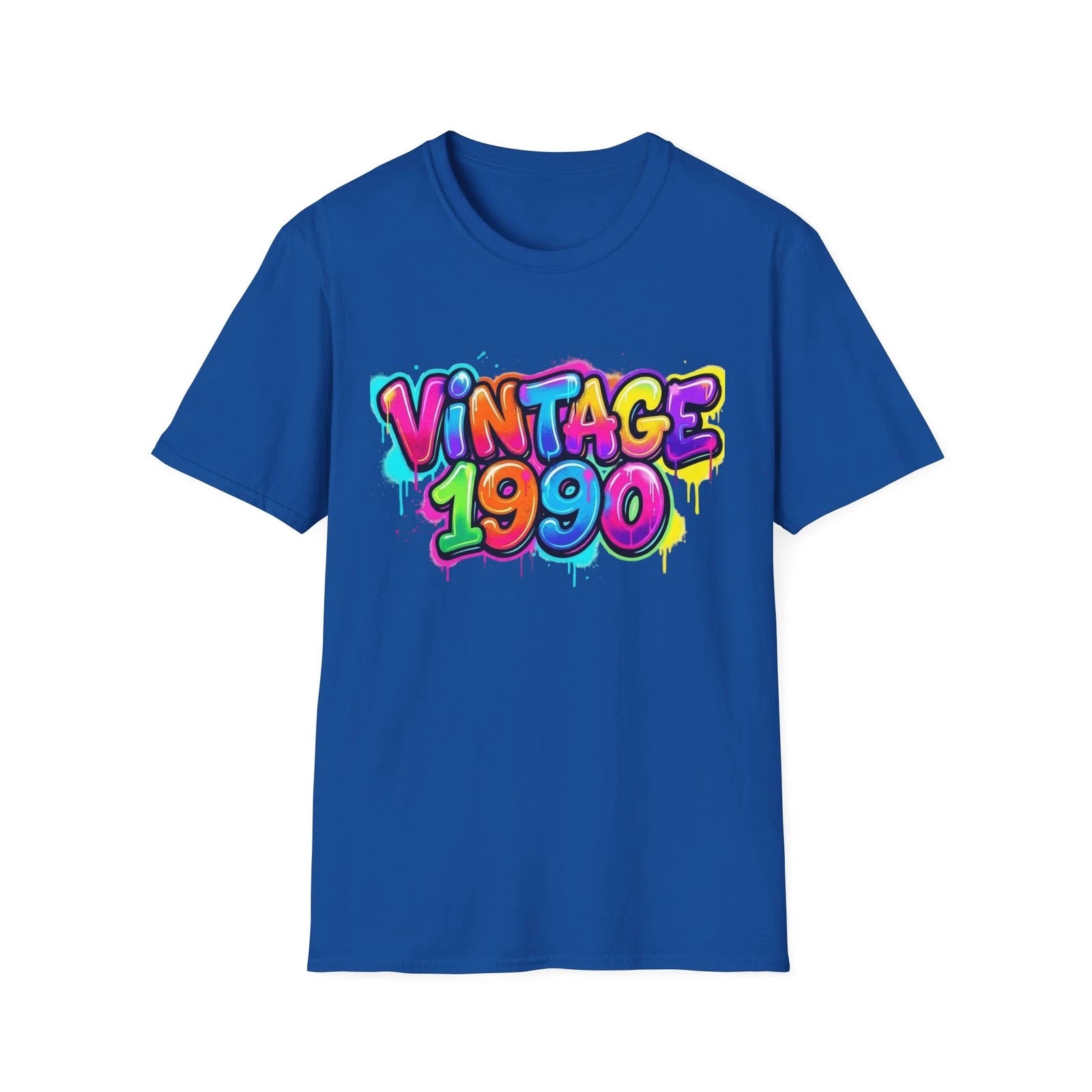 Vintage 1990 T-Shirt | Retro Graffiti Year Design