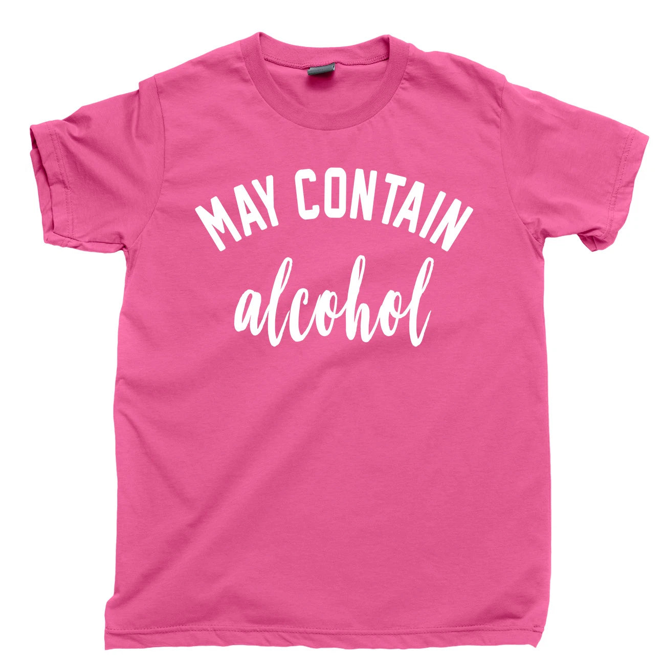 May Contain Alcohol T Shirt Brunch Winey Bitch Mom Happy Juice Bloodies Wine Tee
