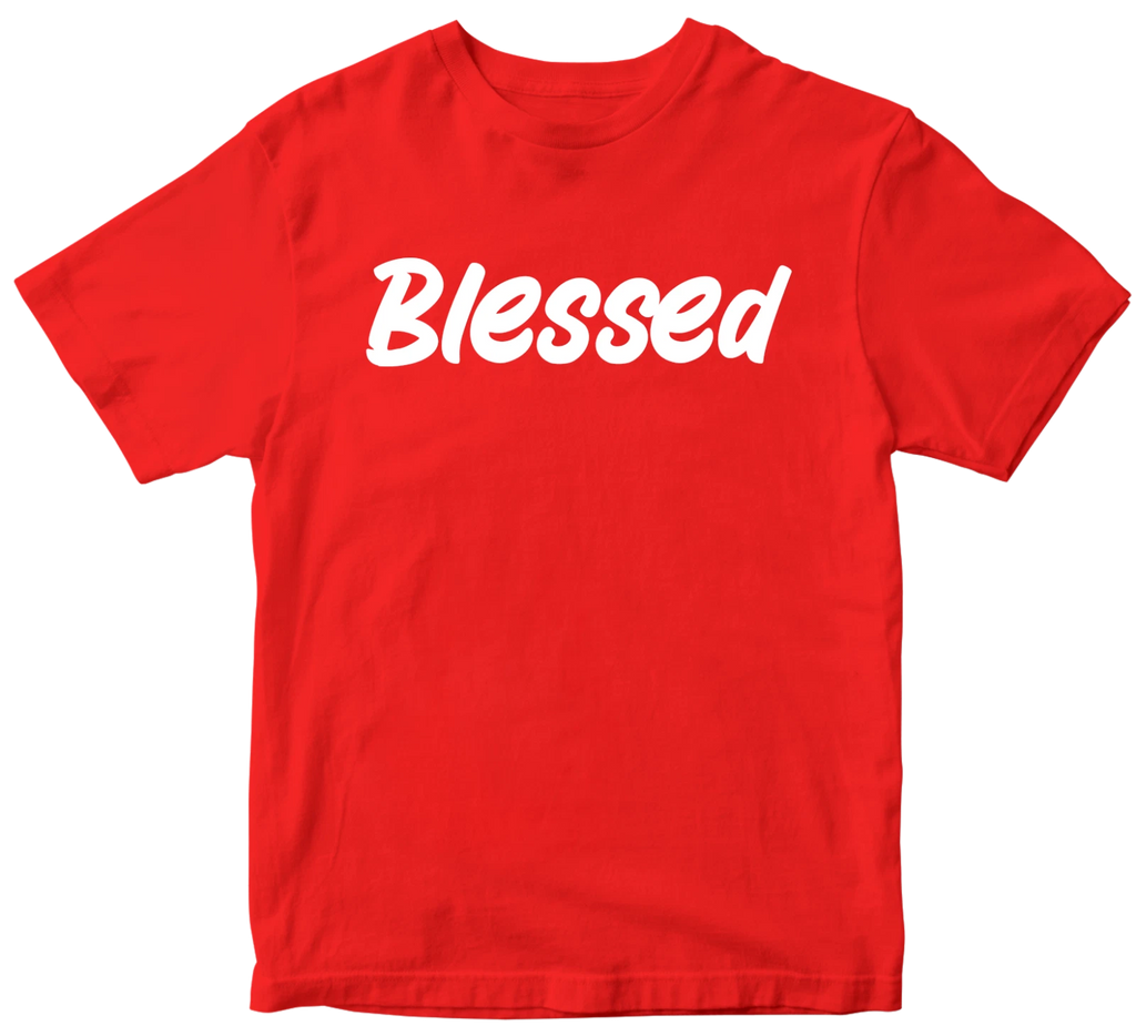 Blessed T-shirt Religious Grateful Christianity Christian Love Celebration Gifts