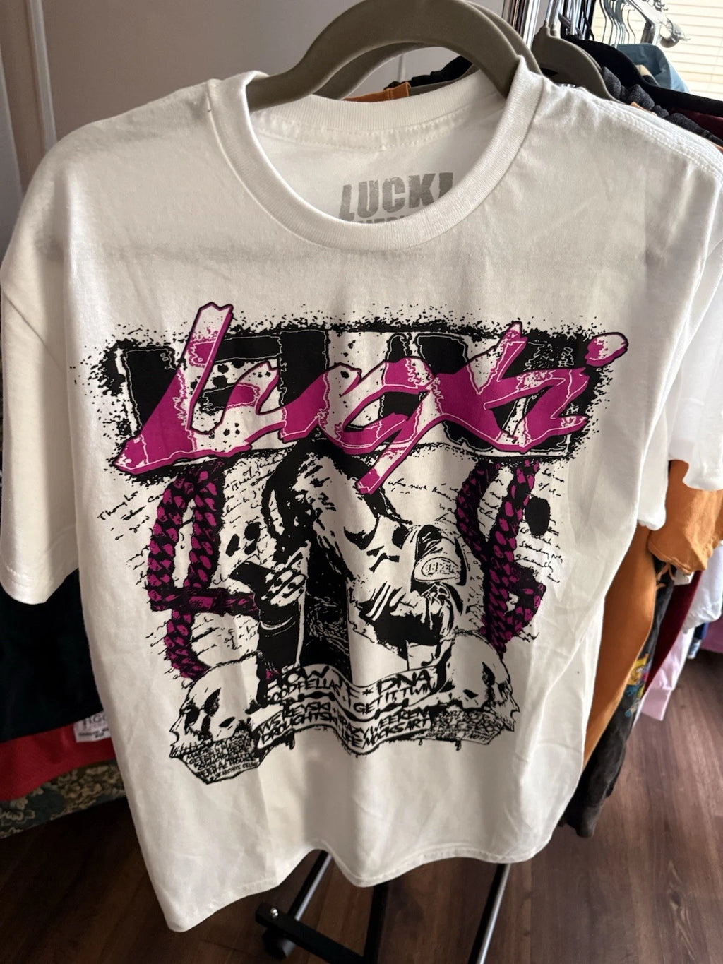 Lucki Unisex T-Shirt White Medium