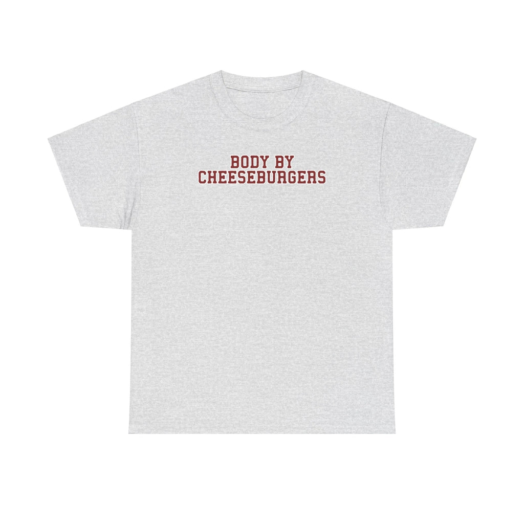 Cheeseburger Shirt Gifts Tshirt Tee Crew Neck Short Sleeve