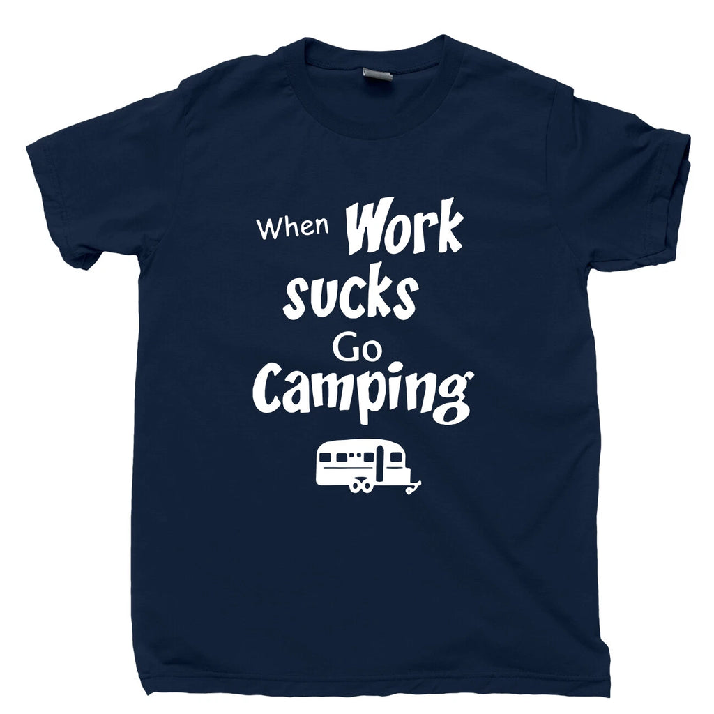 Campers T Shirt Hiker Grand Canyon Zion Glacier Yosemite National RV Parks Tee