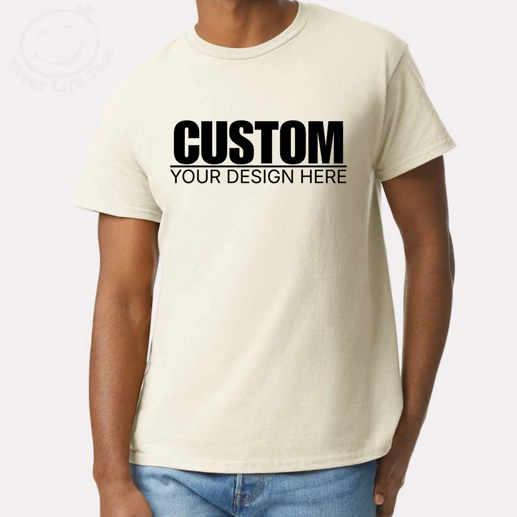 Custom Shirt design here, Personalized T-shirt, Custom photo shirt