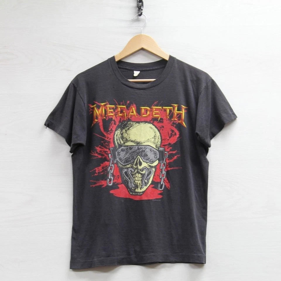 Vintage Megadeth Wake-Up Dead Tour T-Shirt