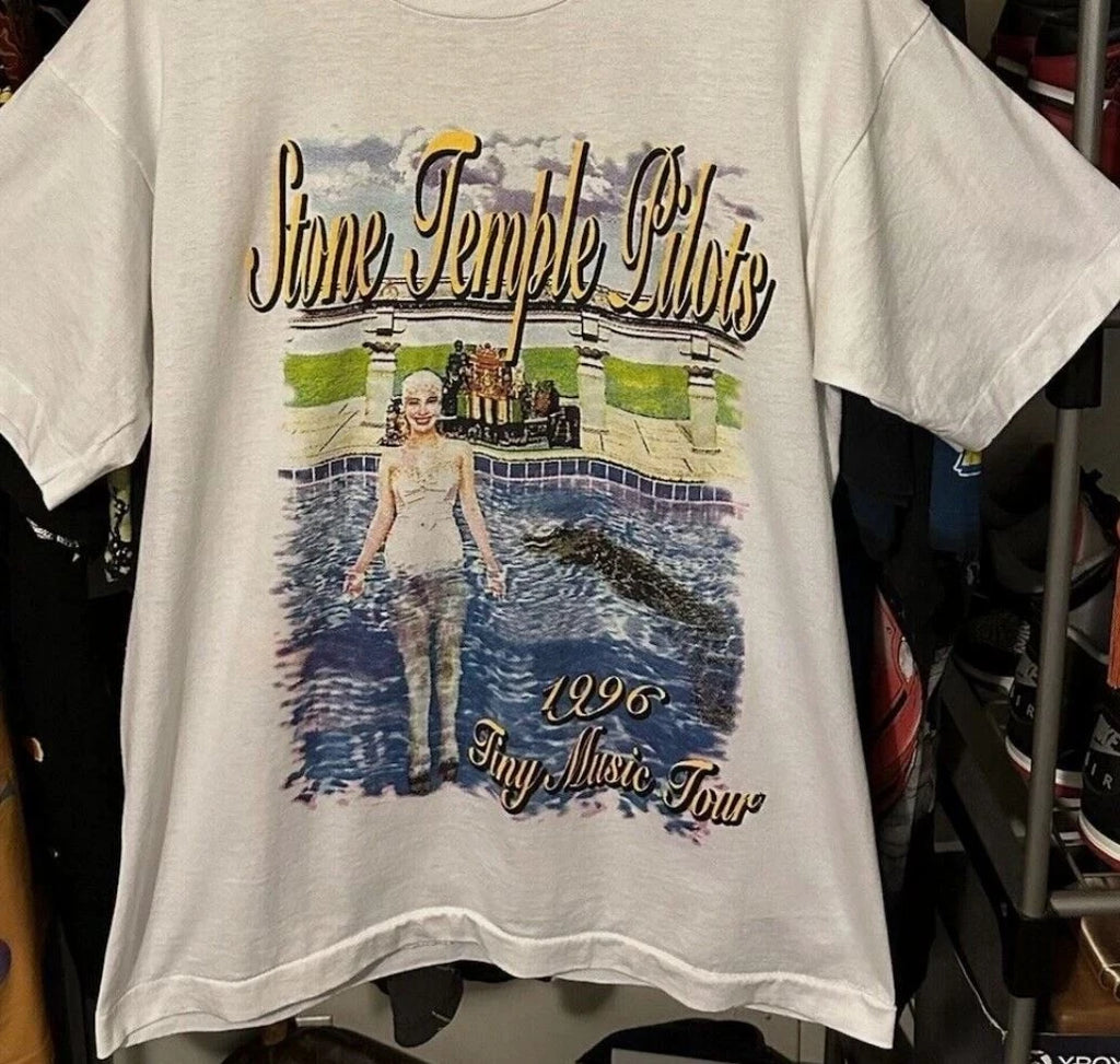 Stone Temple Pilots Tiny Music Tour 90s Band Music Unisex Tshirt S-5XL