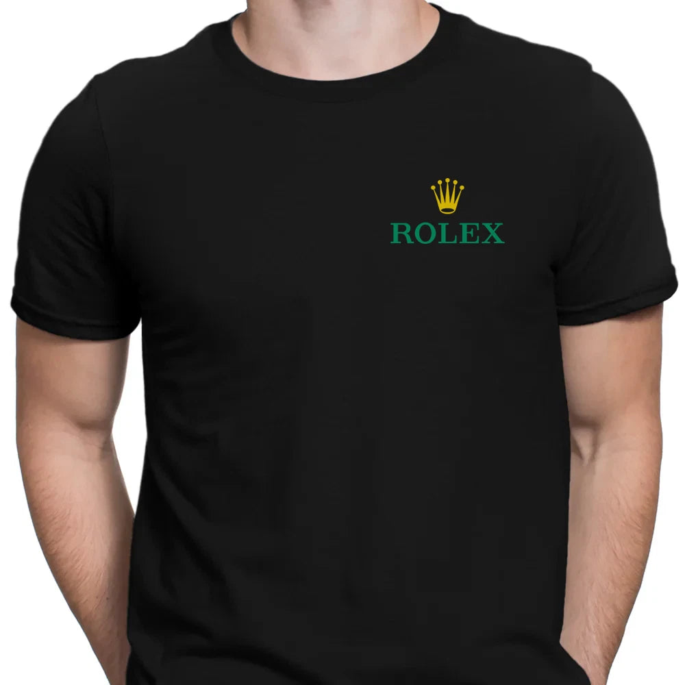 Rolex Style Graphic Tee Black Shirt Fans Gift For Everyday Wear