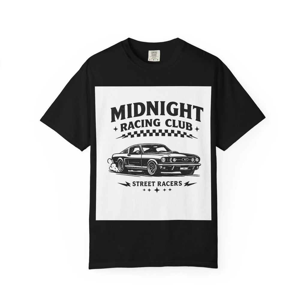 Midnight Racing Club muscle car T-Shirt | Street Racers design