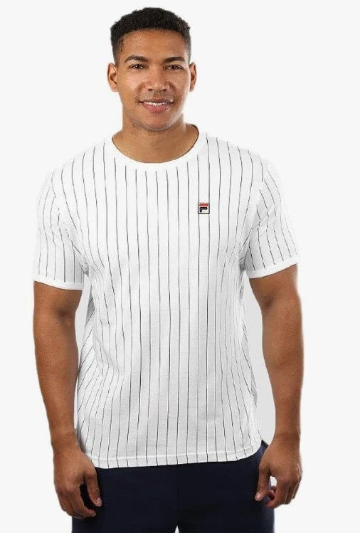 Fila Men's Guillo Tee White/Peacoat, Vintage Soccer Style, XXL 🎈FREE SHIP🎈